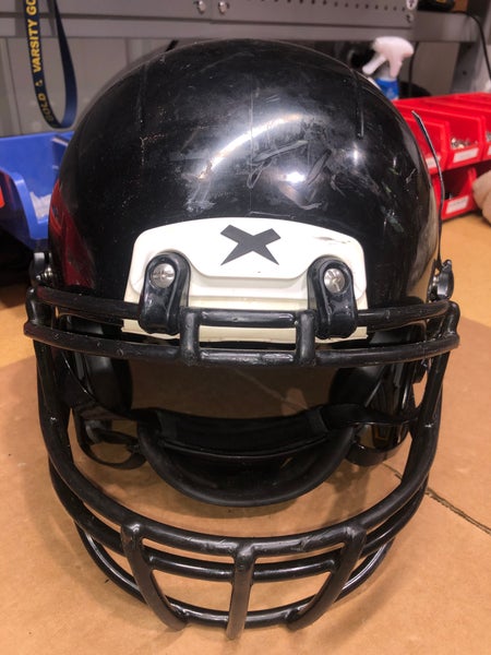 USED XENITH X2E+ ADULT FOOTBALL HELMET - XL- BLACK