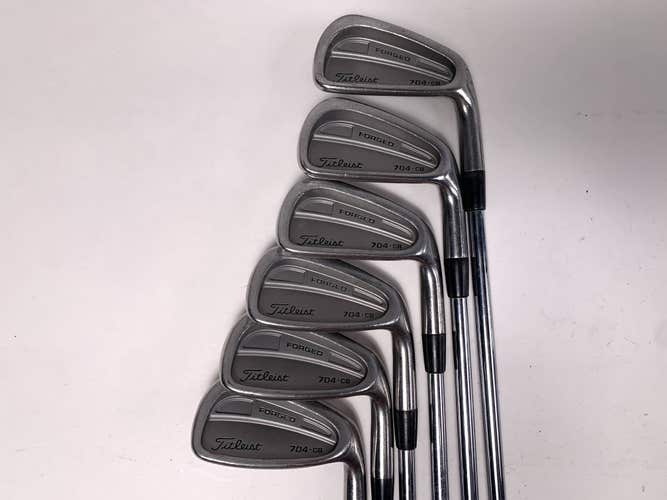Titleist 704 CB Iron Set 5-PW True Temper Dynamic Gold R300 Regular Mens RH