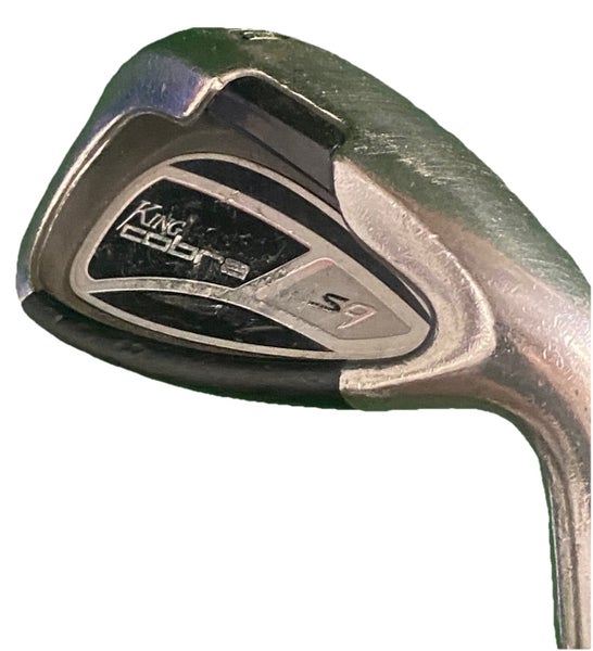 King Cobra S9 Single 9 Iron Regular Steel 35.5" RH Good Mid-Size Tour Wrap Grip