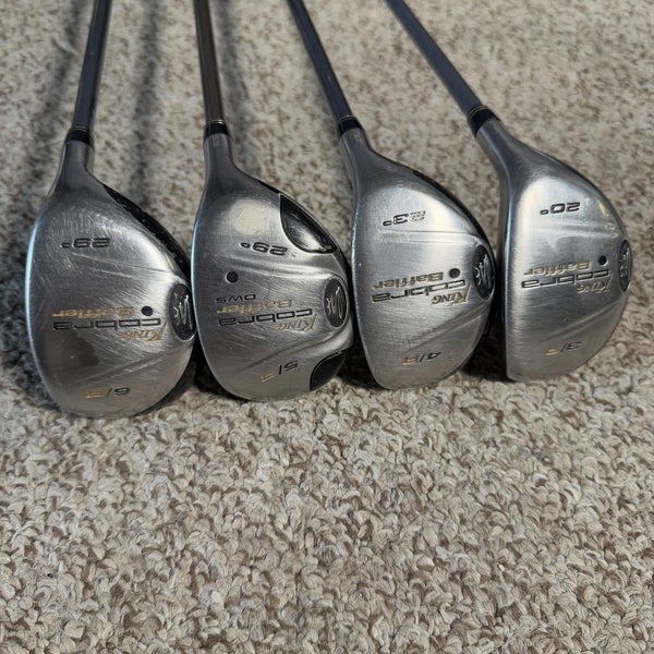 Cobra Baffler Mens Right Handed 3/4/5/6 Hybrid Regular and Amatuer Flex