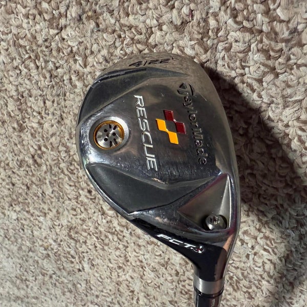 TaylorMade Rescue FCT Mens Right Handed Golf Club 4 Hybrid Stiff Flex
