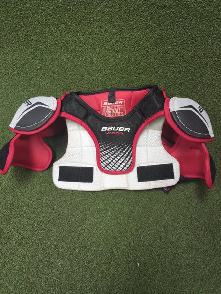 Medium Youth Bauer Vapor Shoulder Pads (Used)(2194)
