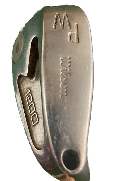 Wilson 1200 Pitching Wedge Regular Twist Steel 35.5" RH Men's With Vintage Grip