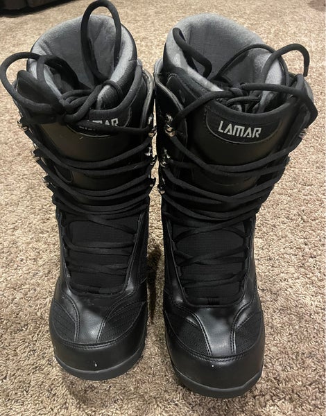 Size M 10.0 (W 11.0) La Mar Snowboard Boots (Used)