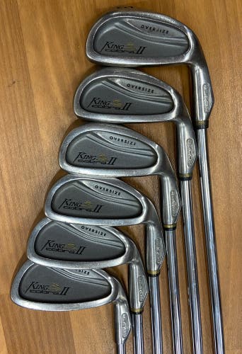 Cobra King Cobra 2 Oversize RH Iron Set 6 Pieces (3,4,5,7,8,9) excellent shape
