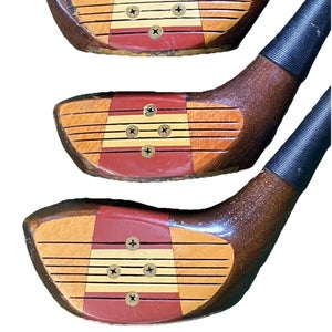 Cougar Precision-1 Oil Hardened Geniune Persimmon Wood Set 1w,3w,4/5w Steel RH