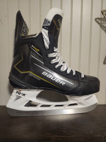 Bauer Supreme M40 Hockey Skates Regular Width 8.5 (New)