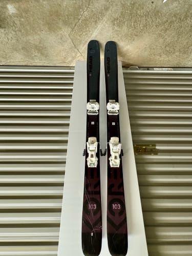 Women's 2022 All Mountain 170 cm HEAD Kore 103 Skis With Bindings Max Din 12 (Used)