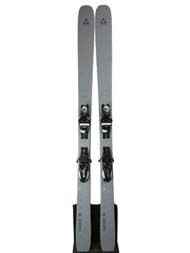 USED 2024 Fischer Ranger 90 All-Mountain Skis 184cm with Look NX 12 Bindings