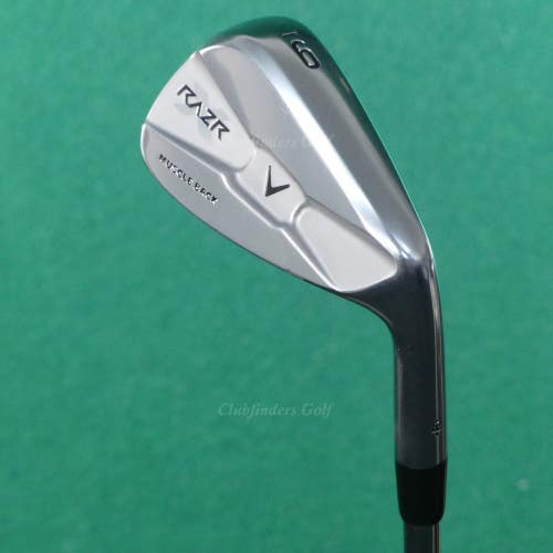Callaway RAZR X Muscleback Single 9 Iron Project X Flighted Rifle 5.5 Steel Firm