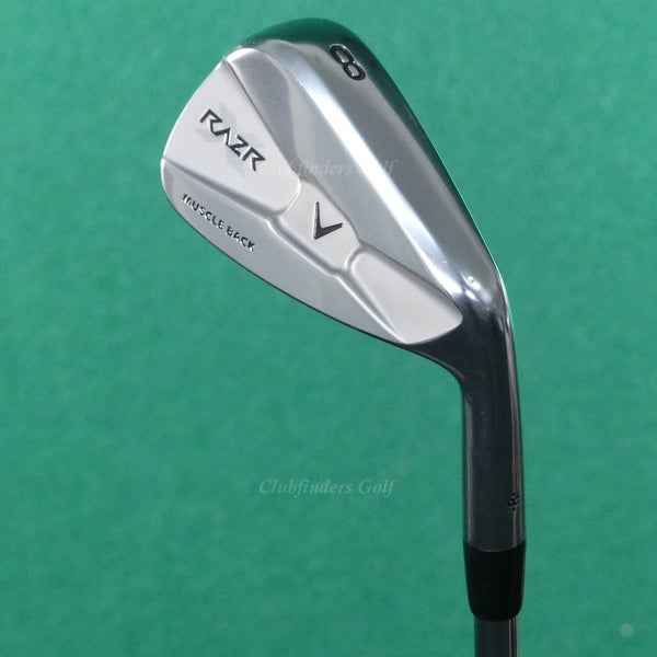 Callaway RAZR X Muscleback Single 8 Iron Project X Flighted Rifle 5.5 Steel Firm