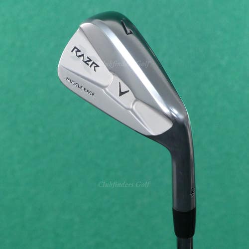 Callaway RAZR X Muscleback Single 7 Iron Project X Flighted Rifle 5.5 Steel Firm