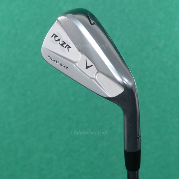Callaway RAZR X Muscleback Single 7 Iron Project X Flighted Rifle 5.5 Steel Firm