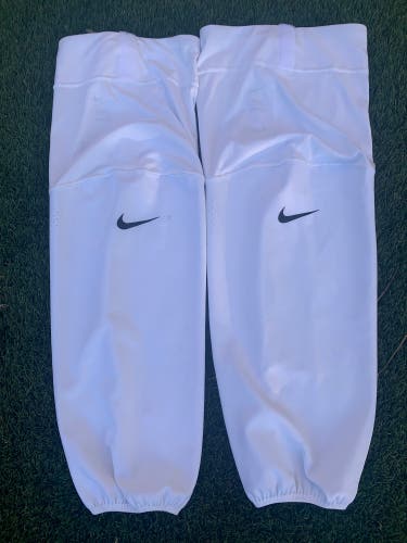 Nike Team USA Pro Stock Practice Socks White Size Large Short *Please Read Full Description*