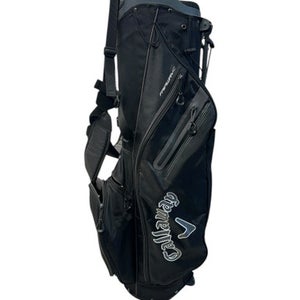 Used Callaway FAIRWAY C Mens Stand Bag Black 11835-S000200816