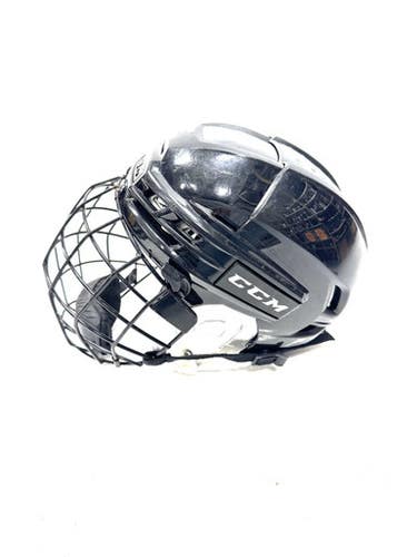 Used CCM 910 TACKS Helmet Cage Combo Black SM 11860-S000301776