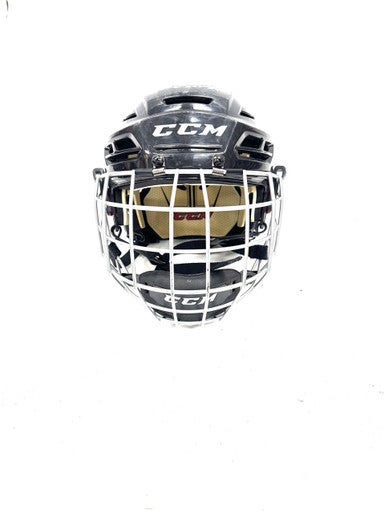 Used CCM TACKS 110 Helmet Cage Combo Black SM 11860-S000301779