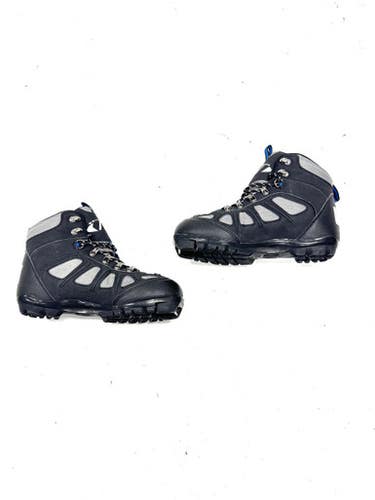 Used Whitewoods Mens NNN XC Ski Boots Black M 07-07.5 / W 08-08.5 11860-S000301816