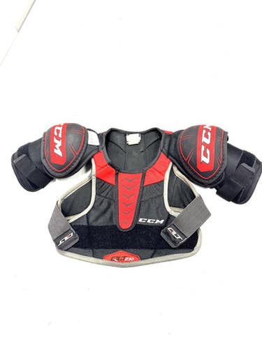 Used CCM QLT 230 Junior Shoulder Pads LG 11860-S000301834