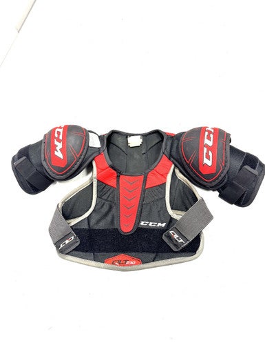 Used CCM QLT 230 Junior Shoulder Pads LG 11860-S000301834
