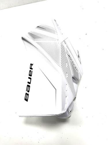 Used Bauer S29 Senior Goalie Blocker White 11860-S000301847