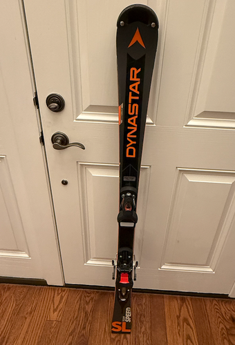 Unisex Racing 135 cm Dynastar Speed Skis With Bindings (Used)