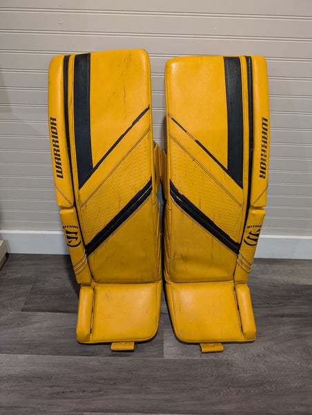 35" Warrior Ritual G6 Pro+ Custom Goalie Leg Pads (Pro Stock)