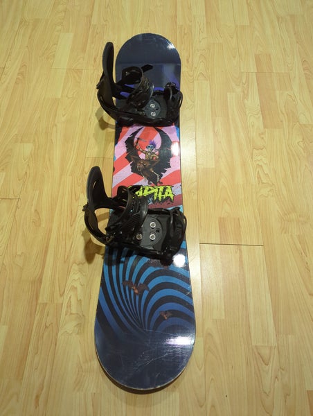 130cm Capita Scott Stevens Mini Snowboard for kids With Binding M Fit 8-10