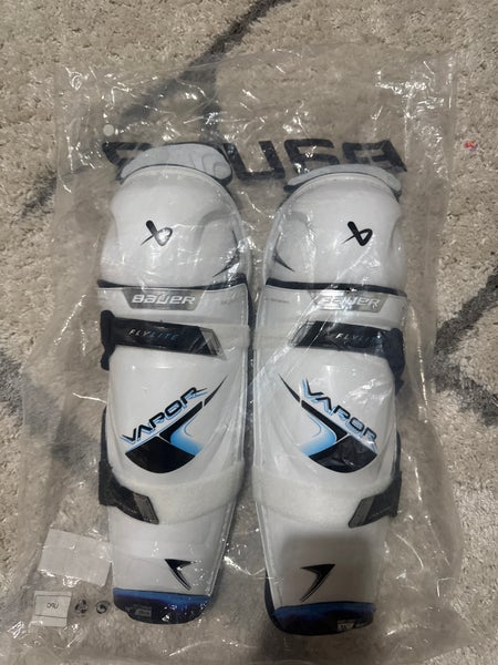 Senior Bauer Vapor Flylite 15" Shin Pads (New)