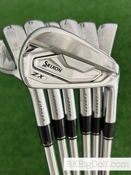 Srixon ZX5 / ZX7 Mkii Forged Combo Iron Set 4-P / KBS Tour Lite X Extra Stiff