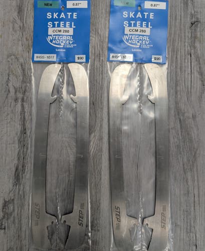 2-set bundle - New CCM Step steel 280 mm (Size 9/9.5)