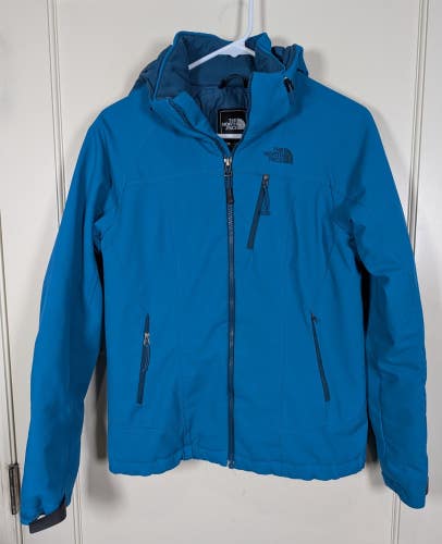 The North Face Apex Elevation Jacket Womens Size: S Blue Insulated Hoood Winter