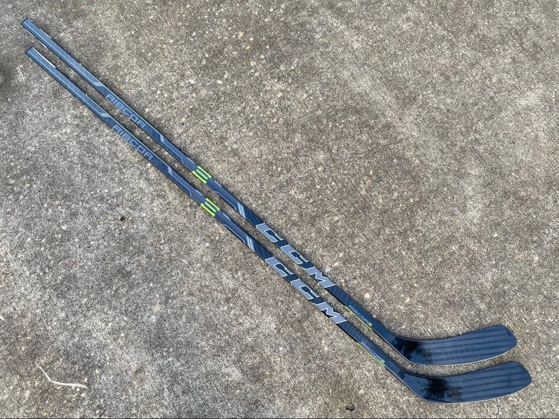 2 PACK CCM RibCor 40K PRO Pro Stock Hockey Stick Grip 85 Flex P14 TOEWS Left