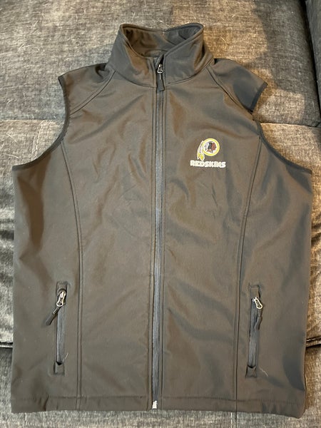 Washington Redskins Men’s Full Zip NFL Apparel Vest Size Medium (New)