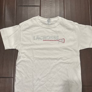 Jeweled Lacrosse Adult Medium shirt  New