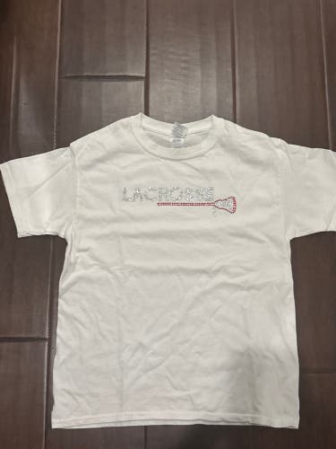 Jeweled Lacrosse Adult Medium shirt New