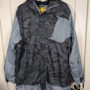 Under Armour Storm Insulated Ski Snowboard Jacket Mens Size: L Gray