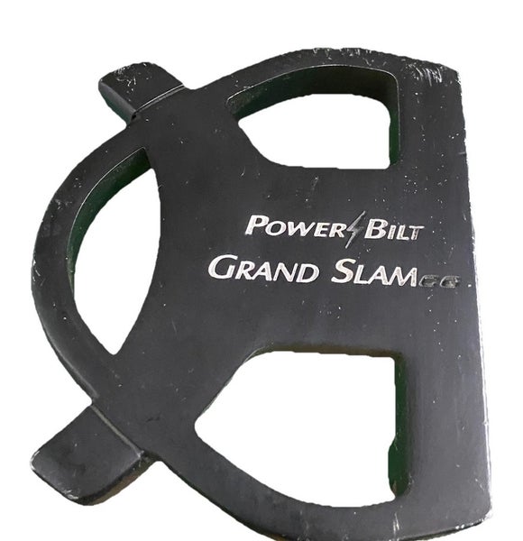 PowerBilt Grand Slam CG Mallet Putter RH Steel 36" New Oversize Grip Nice Club