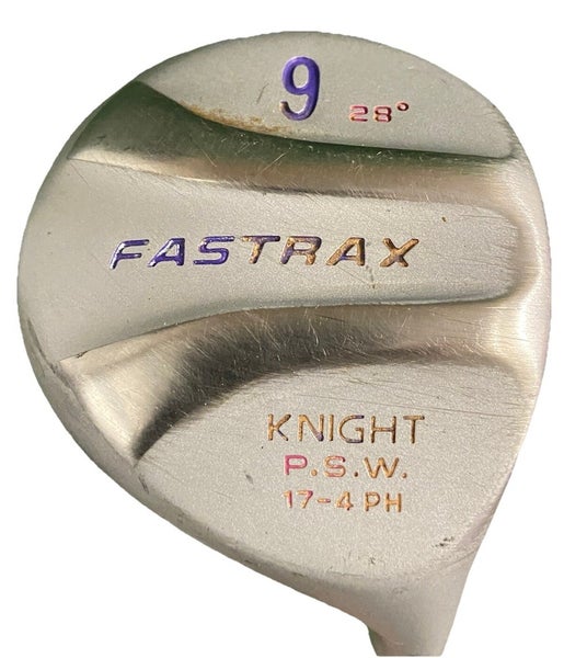 Knight Golf P.S.W. FasTrax 9 Wood 28* RH Ladies Flex Steel 39" Good Factory Grip