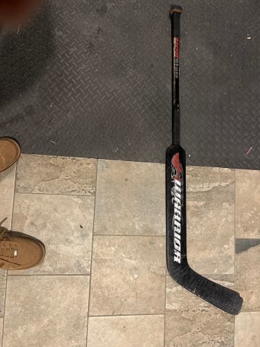 Youth Warrior Abyss LH Backstrom  21" Paddle, Twist Lie 13 Pro Stock Goalie Stick(Used)