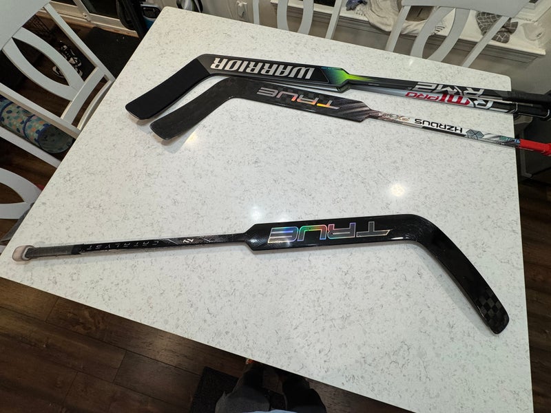 True Catalyst 7x3 Regular Goalie Stick 21” Paddle - Pattern: T31