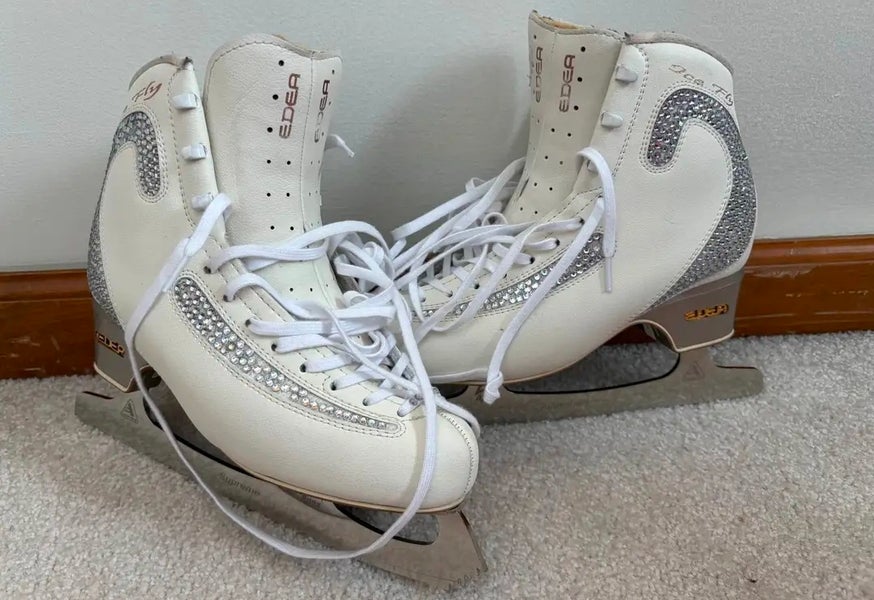 EDEA Figure Skates B Adult 8 (Used)