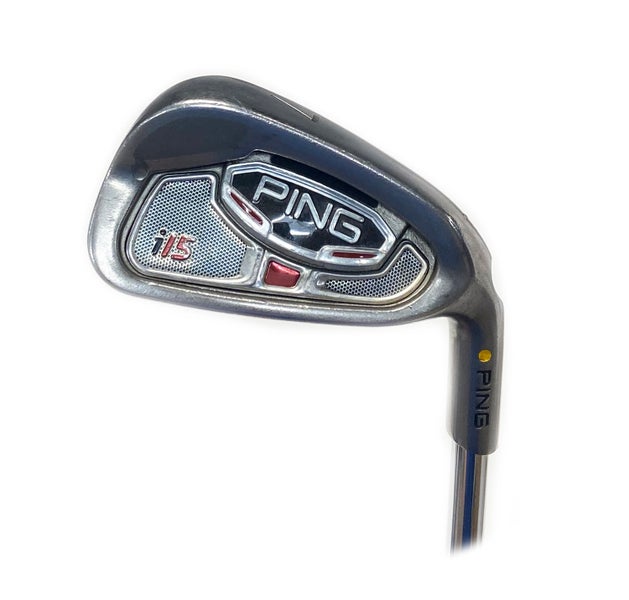 Ping i15 Single 7 Iron Yellow Dot Steel AWT Regular Flex