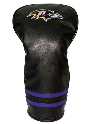 Team Golf Vintage Single Driver Headcover Baltimore Ravens Oversized NFL NEW