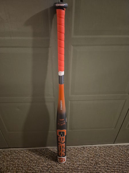 2025 Louisville Slugger Genesis Slowpitch Softball Bat (-8) 26 oz 34" (Used)
