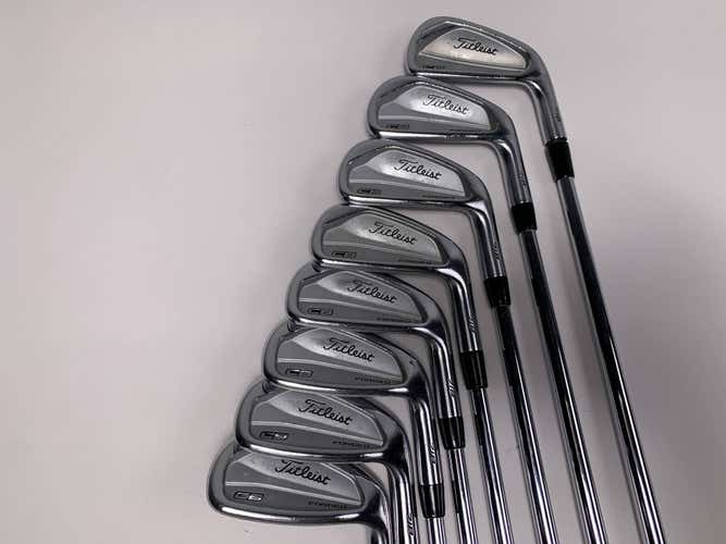 Titleist 718 CB Iron Set 3-PW Project X Precision Rifle 5.0 Senior Steel Mens RH