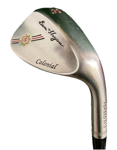 Ben Hogan Colonial Forged 5610 Sand Wedge RH Apex Stiff Steel 35.25 New Mid Grip