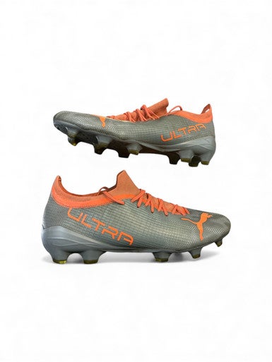 Used Puma ULTRA Soccer Cleats Charcoal And Orange Senior 11 11873-S000227916