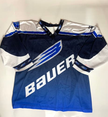 Blue XL Men's Bauer Jersey (Used)