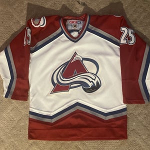 White Small Men's CCM Jersey (New)